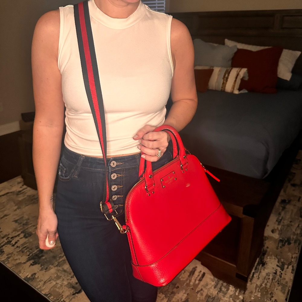 Red Kate Spade Crossbody